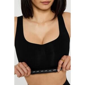 Iconic Black Yitty Nearly Naked Shapewear Midi Bra XS/S